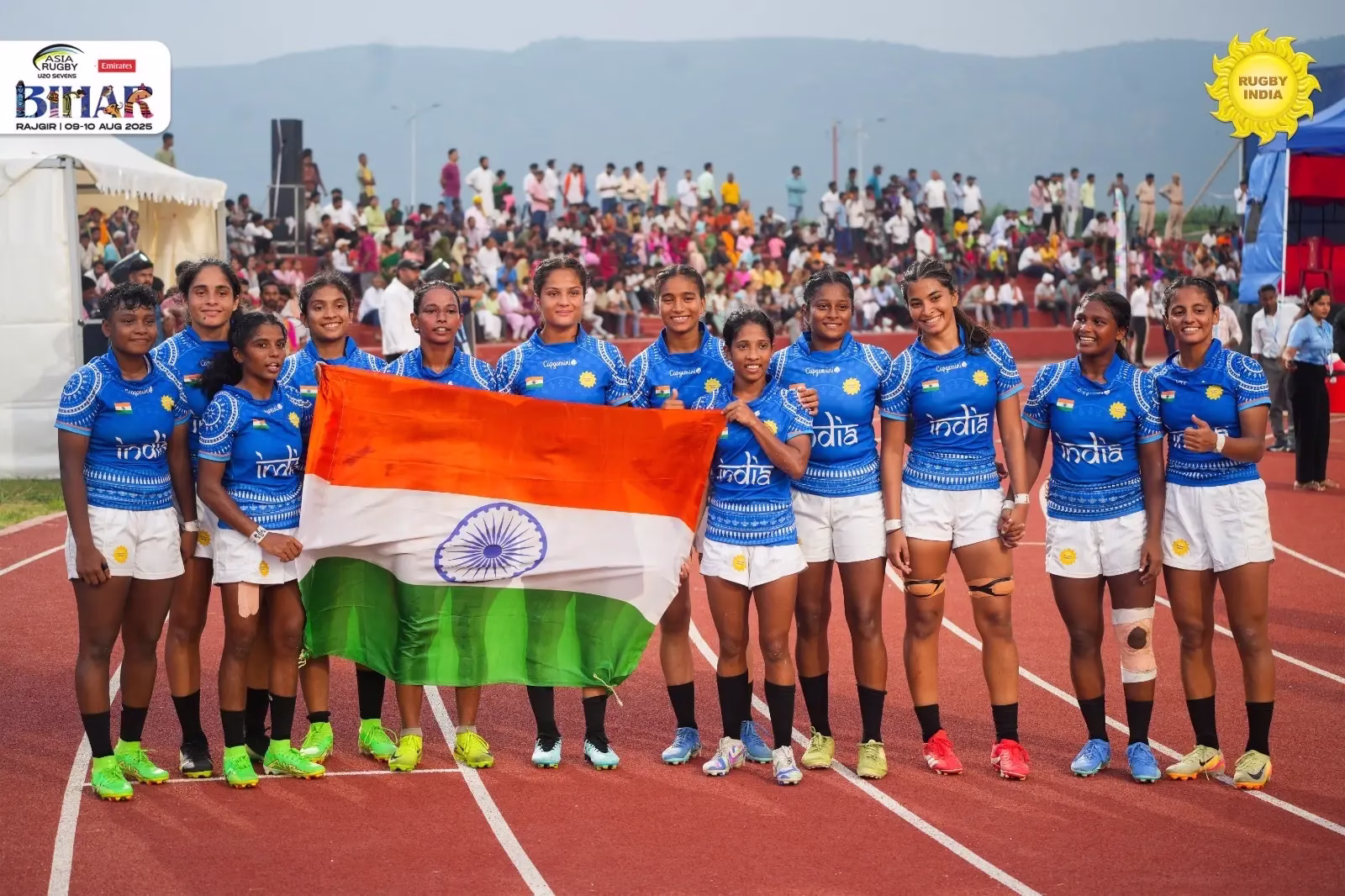 बिहार की बेटियों ने बढ़ाया मान: राजगीर में आयोजित एशिया रग्बी चैंपियनशिप में भारत को मिला ब्रॉन्ज मेडल