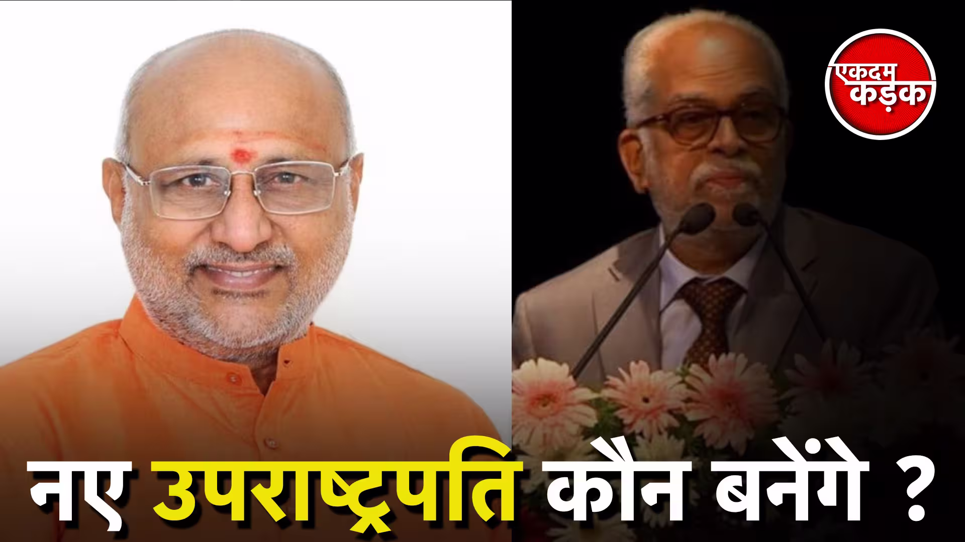 नए उपराष्ट्रपति कौन बनेंगे ?